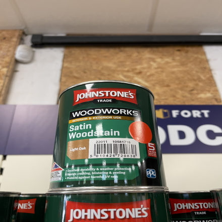 johnstones satin woodstain