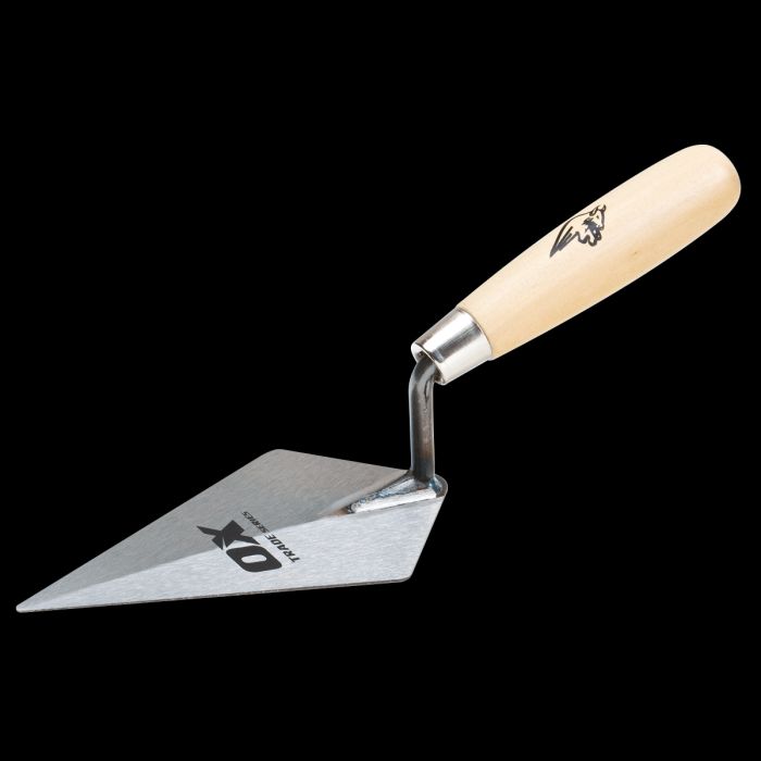 OX Trade Pointing Trowel - Wooden Handle 127mm / 5in