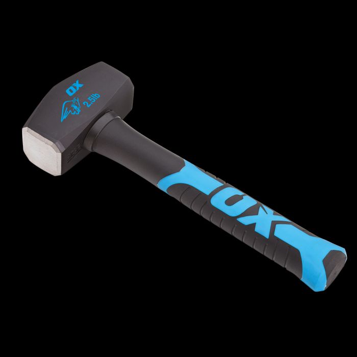 Product image with black backdrop of club hammer.