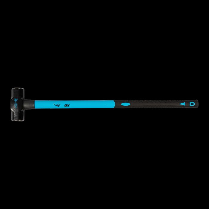 Product image with black backdrop of sledge hammers.